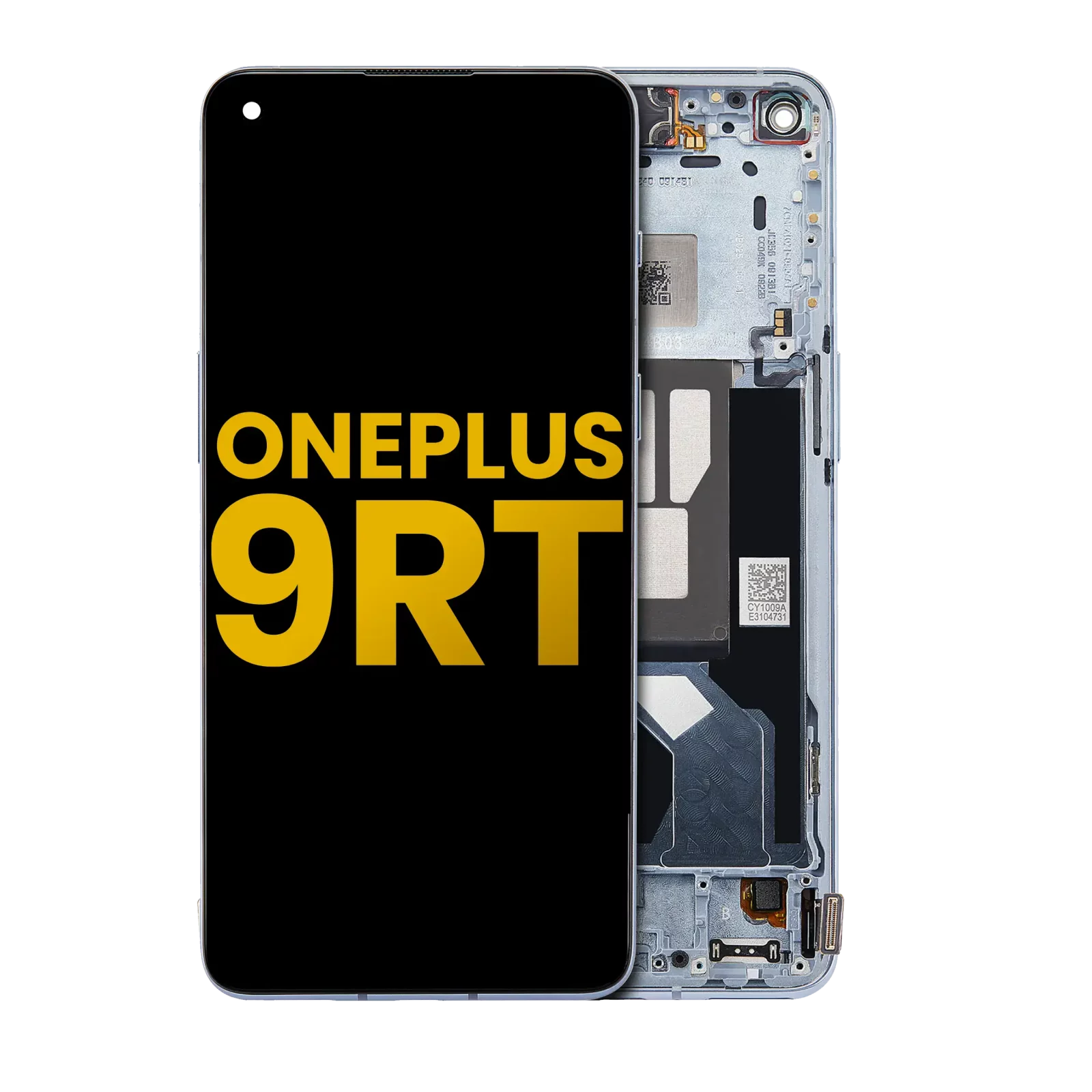 OLED Assembly With Frame For OnePlus 9RT 5G (Refurbished) (Nano Silver)