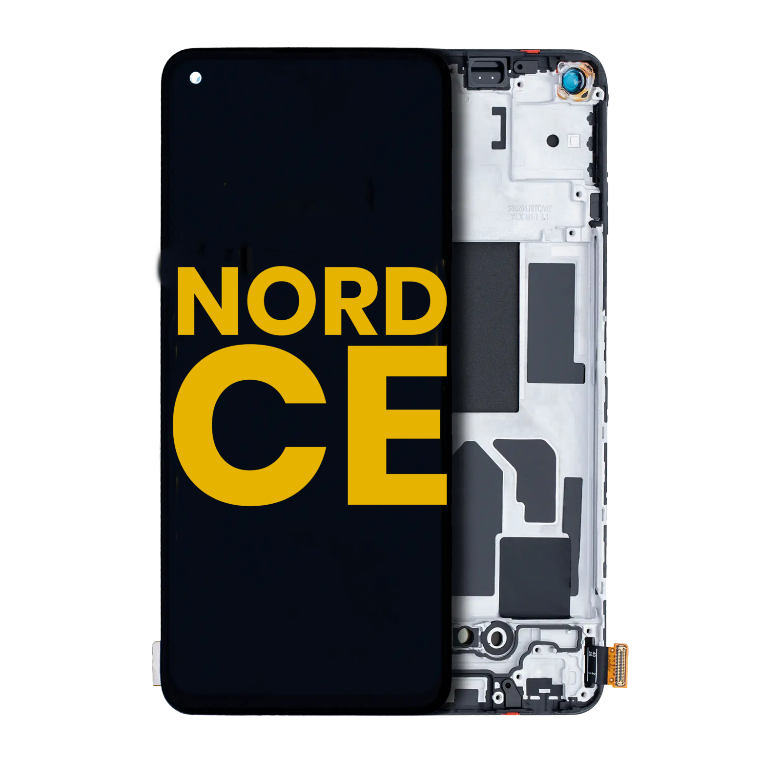 OLED Assembly With Frame For OnePlus Nord CE 5G (Refurbished) (All Colors)