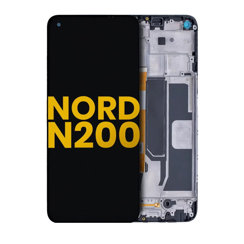LCD Assembly With Frame For OnePlus Nord N200 5G (Refurbished) (All Colors)