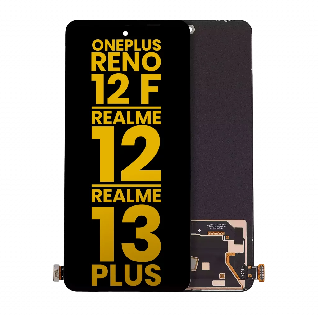 OLED Assembly Without Frame Compatible For Oppo Reno 12F 4G / 5G / Realme 12 4G / Realme 13 Plus / Oppo F27 / Realme 13 4g / Realme14T / Realme14 / Realme P3 / Reno13F 4G / 5G / Oppo K13 (Refurbished) (All Colors)