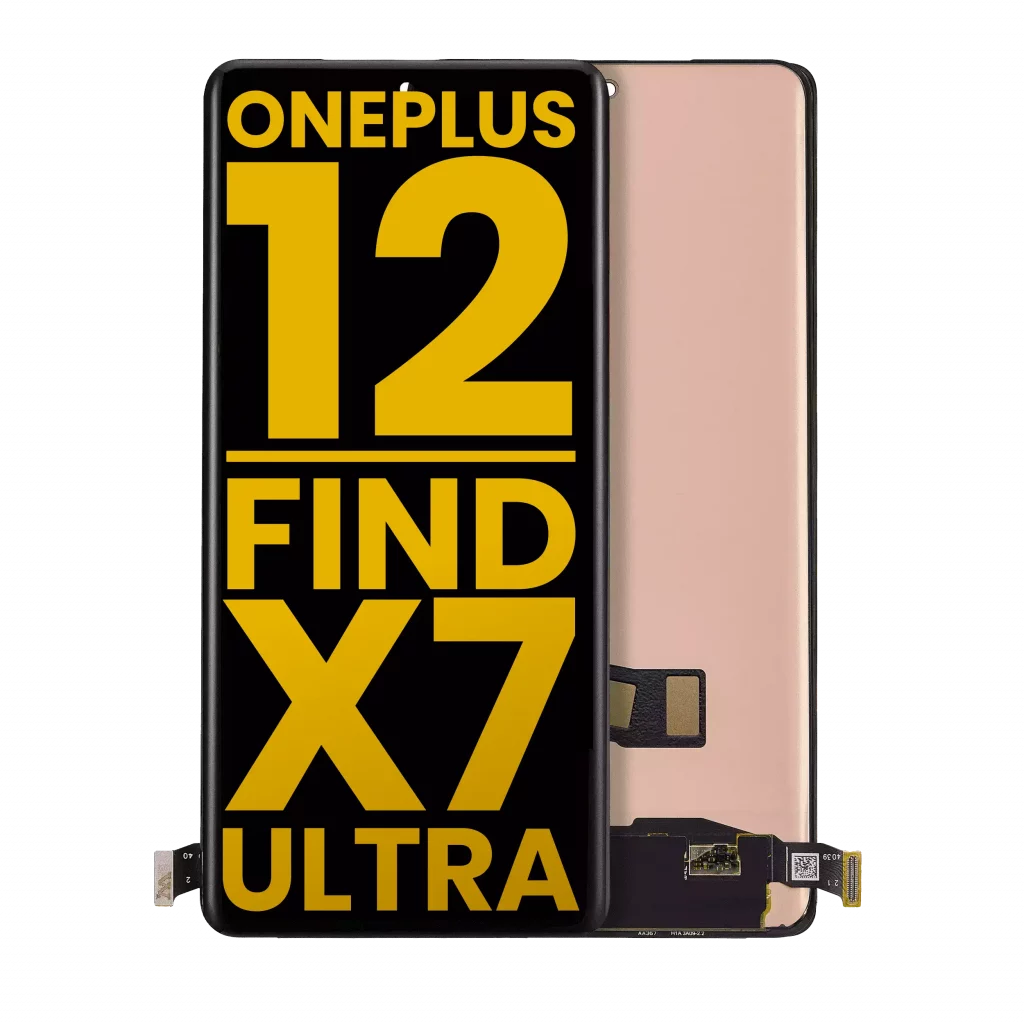 OLED Assembly Without Frame For OnePlus 12 / Oppo Find X7 Ultra (Refurbished) (All Colors)