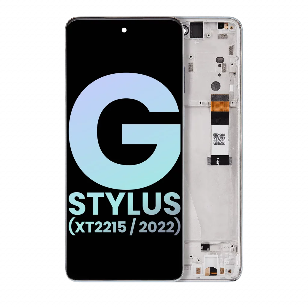 LCD Assembly With Frame For Motorola Moto G Stylus 5G (XT2215 / 2022) (Genuine OEM) (Seafoam Green)