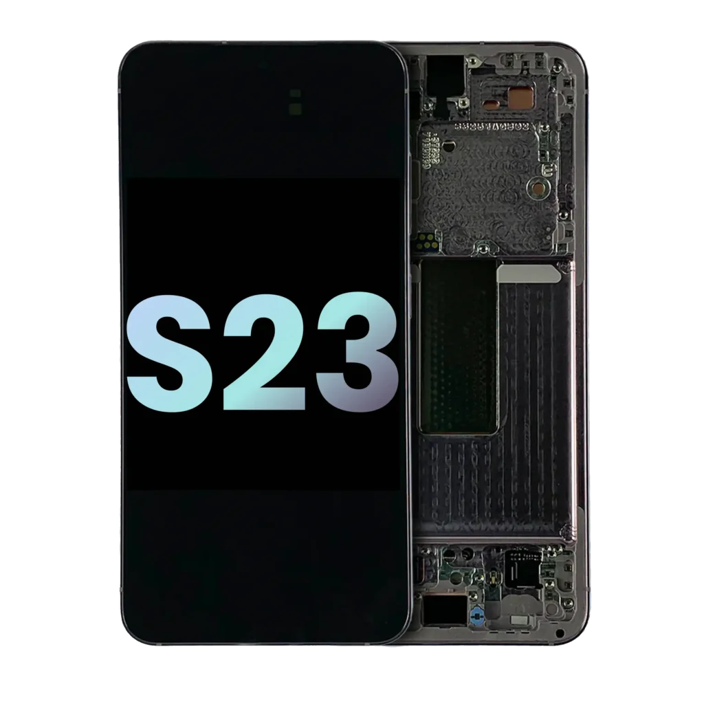 OLED Assembly With Frame For Samsung Galaxy S23 5G (US & International) (Service Pack) (Lavender)