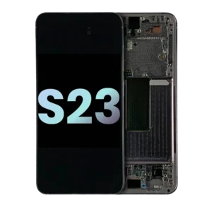 OLED Assembly With Frame For Samsung Galaxy S23 5G (US & International) (Service Pack) (Lavender)