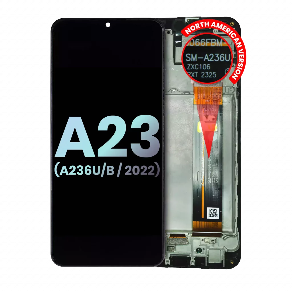 LCD Assembly With Frame For Samsung Galaxy A23 5G (A236U/B / 2022) (North American U/B Version) (Service Pack) (All Colors)