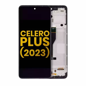LCD Assembly With Frame For Boost Mobile Celero 5G Plus (2023) (Refurbished) (All Colors)