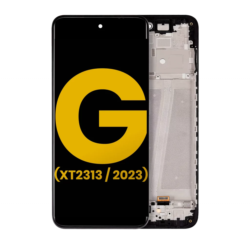 LCD Assembly With Frame For Motorola Moto G 5G (XT2313 / 2023) (Refurbished) (All Colors)