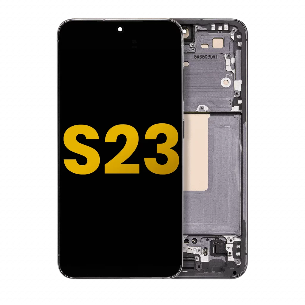 OLED Assembly With Frame For Samsung Galaxy S23 5G (US & International) (Refurbished) (Green)
