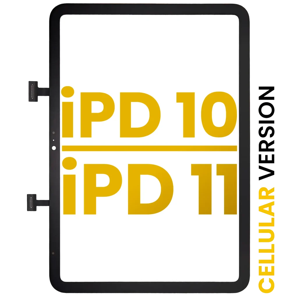 Digitizer For iPad 10 (2022) / iPad 11 (2025) (Premium) (WiFi / Cellular) (Black)