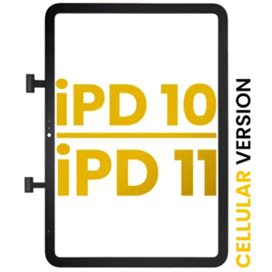 Digitizer For iPad 10 (2022) / iPad 11 (2025) (Premium) (WiFi / Cellular) (Black)