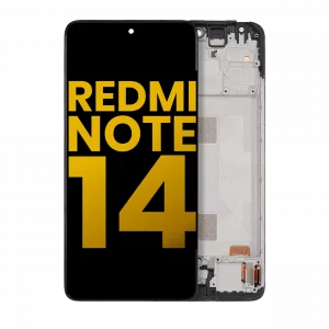 OLED Assembly With Frame For Xiaomi Redmi Note 14 4G (International Version) (Refurbished) (All Colors)