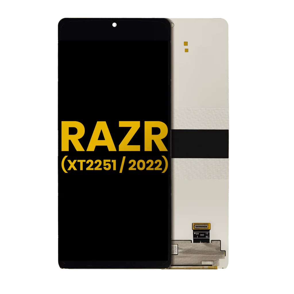 Main OLED Assembly Without Frame For Motorola Razr 5G (XT2251 / 2022) (Refurbished) (All Colors)