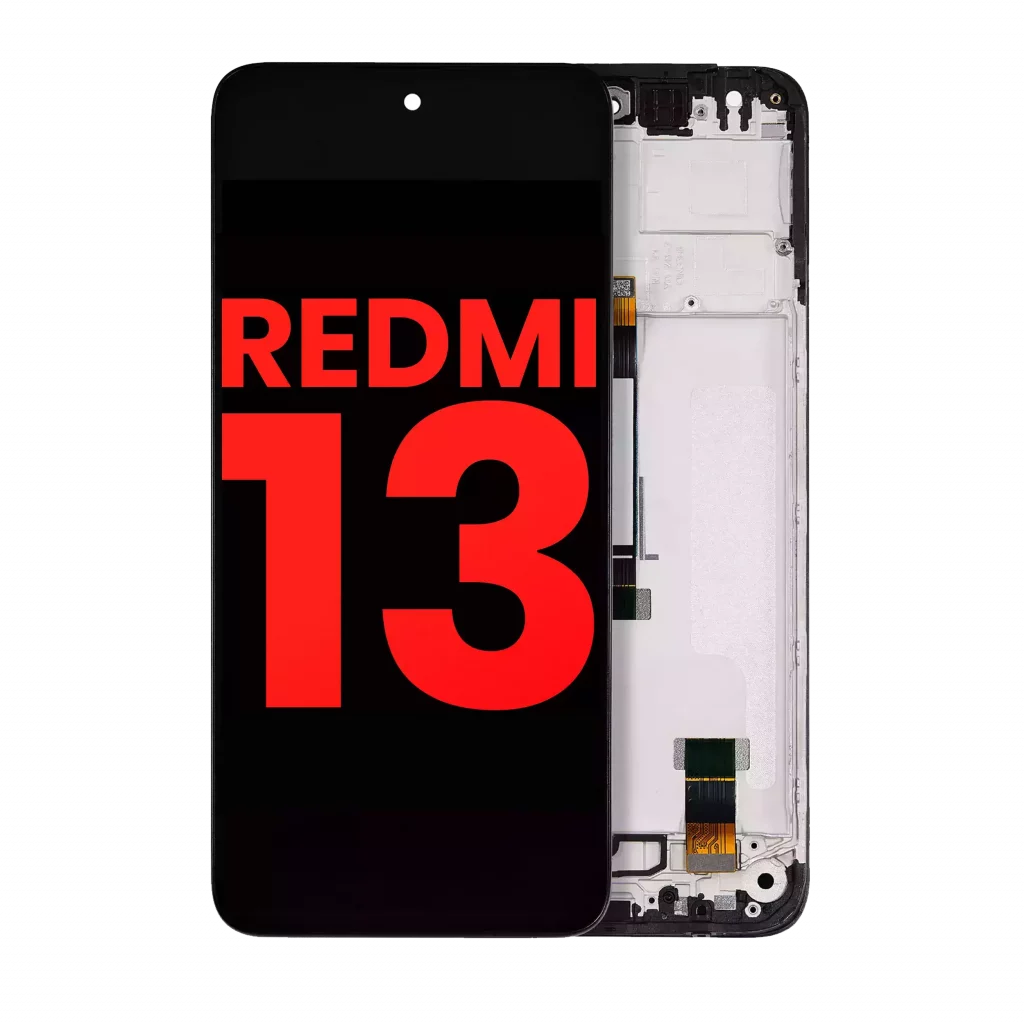 LCD Assembly With Frame For Xiaomi Redmi 13 4G / Redmi 13 5G / Note 13R (Aftermarket Plus) (All Colors)