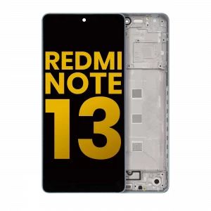 OLED Assembly With Frame For Xiaomi Redmi Note 13 5G (Refurbished) (Blue)