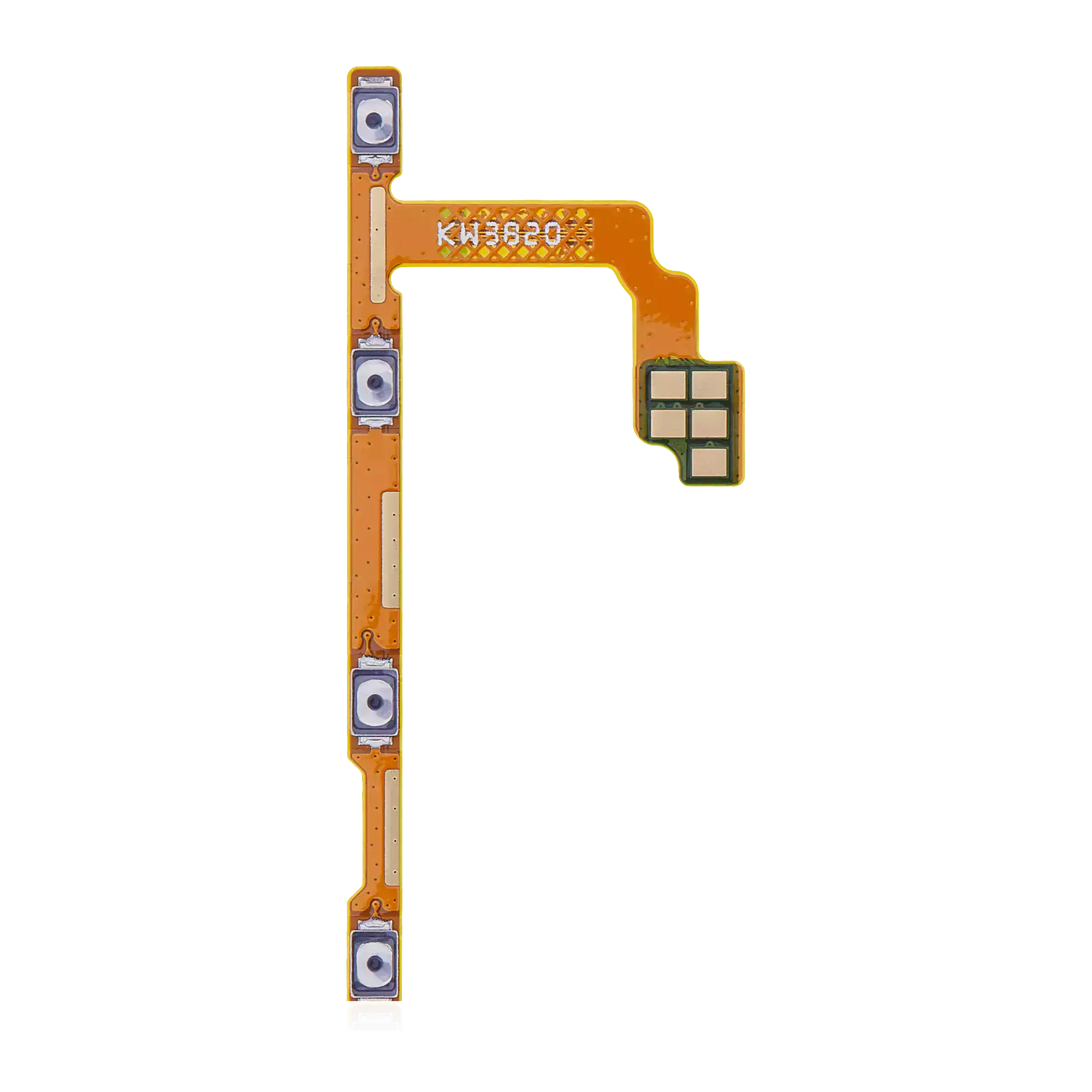 Power And Volume Button Flex Cable For Moto One Fusion Plus (XT2067- 2 / 2020) (GENUINE OEM)