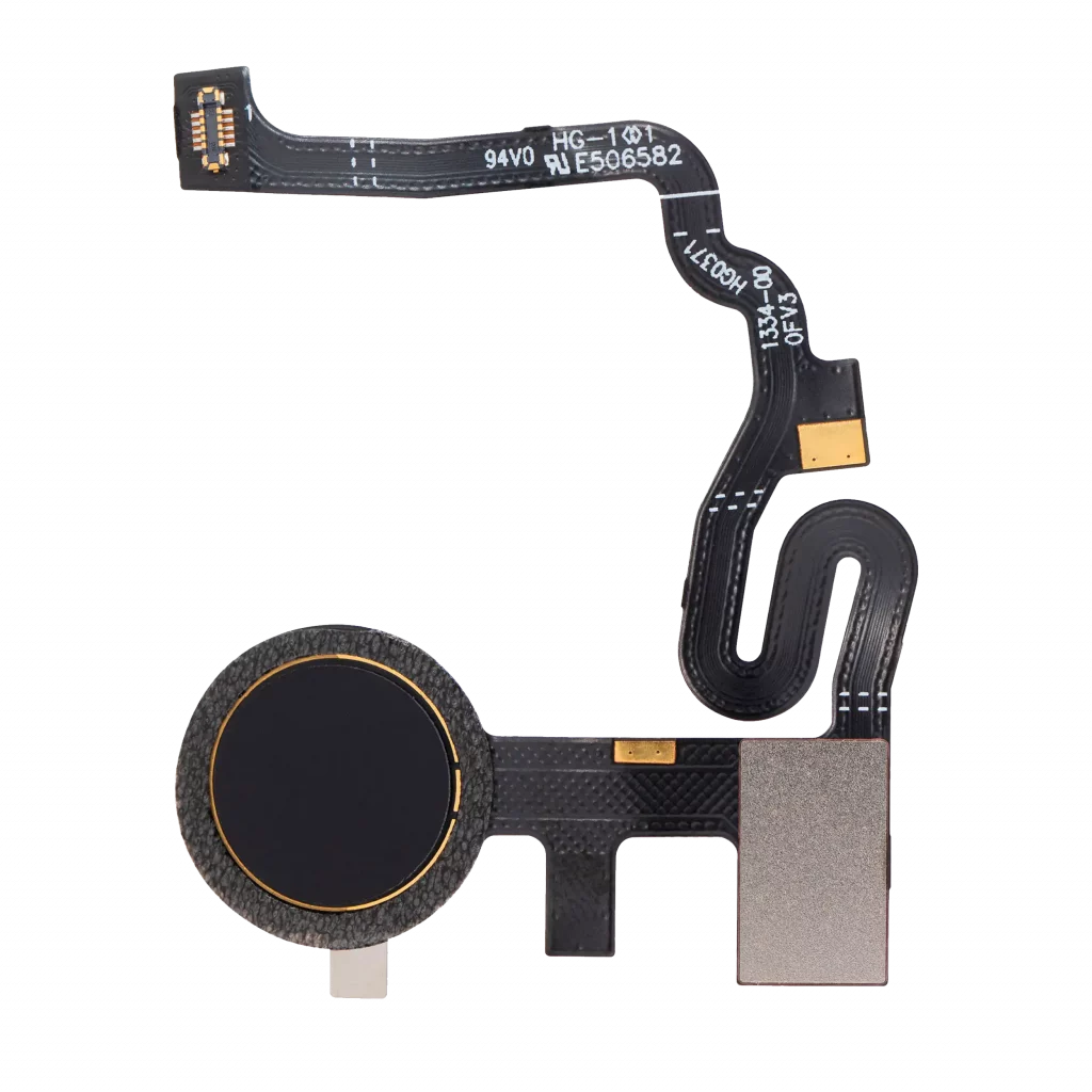 Fingerprint Reader With Flex Cable For Google Pixel 4a / 4a 5G (Genuine OEM) (Just Black)