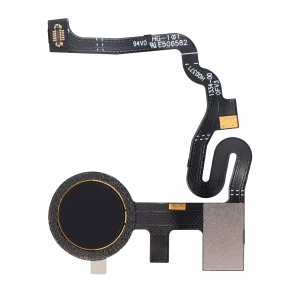 Fingerprint Reader With Flex Cable For Google Pixel 4a / 4a 5G (Genuine OEM) (Just Black)