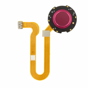 Fingerprint Reader With Flex Cable For Motorola One Hyper (XT2027-1 / 2020) (Genuine OEM) (Fresh Orchid)