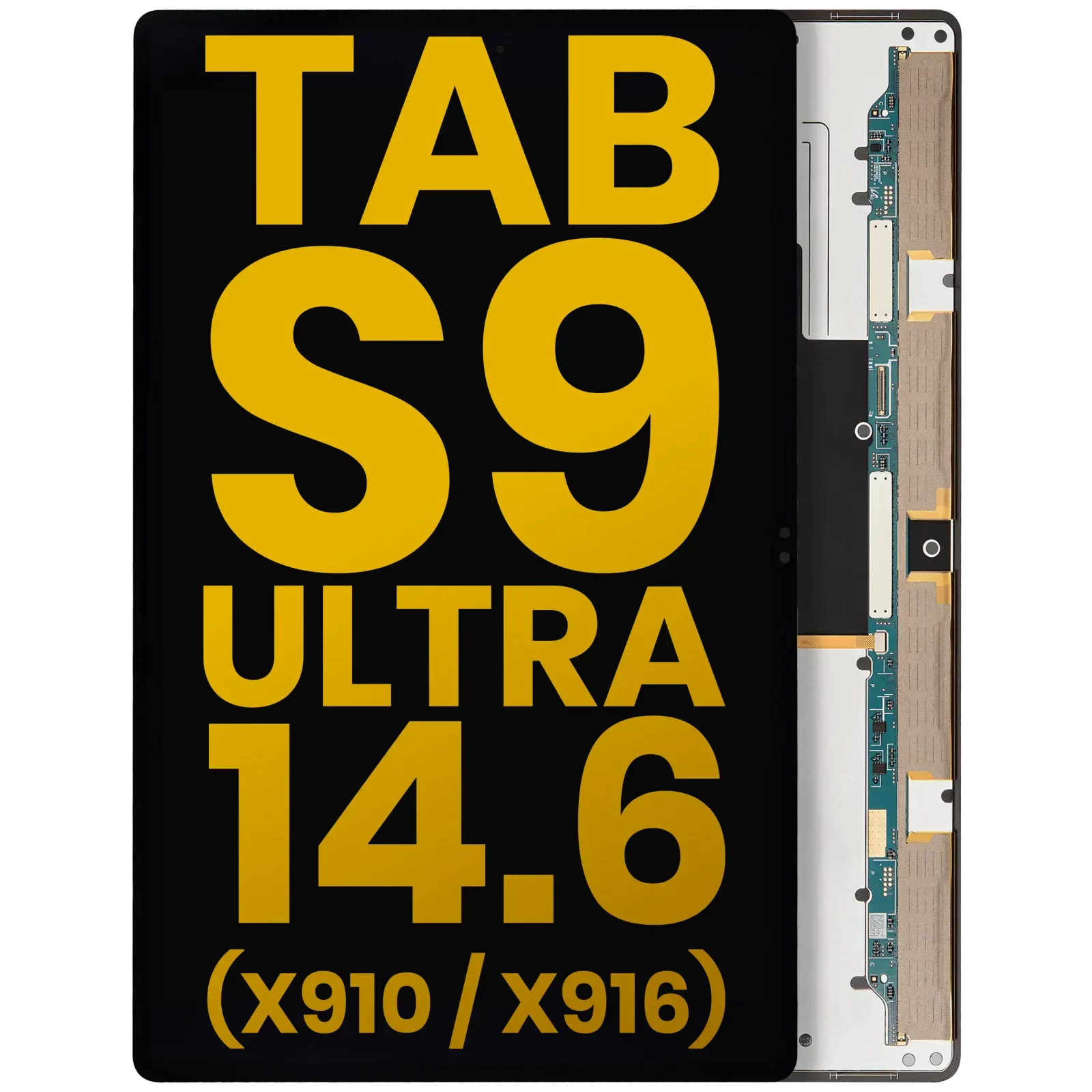 OLED Assembly Without Frame For Samsung Galaxy Tab S9 Ultra 14.6" (X910 / X916) (2023) (Refurbished) (All Colors)