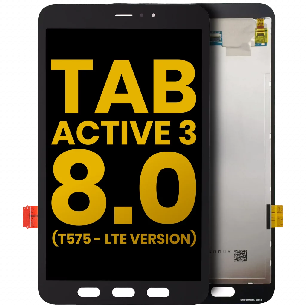LCD Assembly Without Frame For Samsung Galaxy Tab Active 3 8.0" (T575 / T577) (LTE Version) (Refurbished) (All Colors)