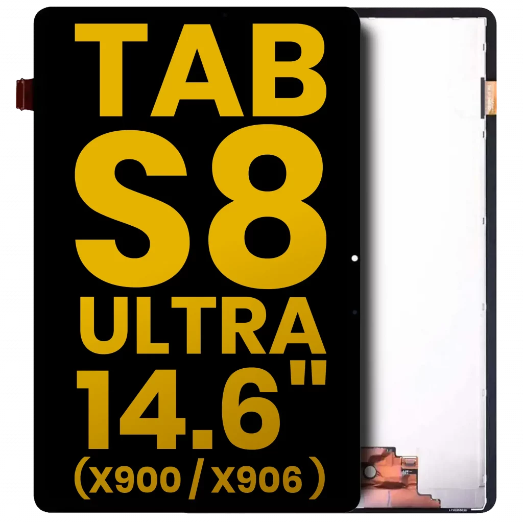 OLED Assembly Without Frame For Samsung Galaxy Tab S8 Ultra 14.6" (X900 / X906 ) (2022) (Refurbished) (Black)