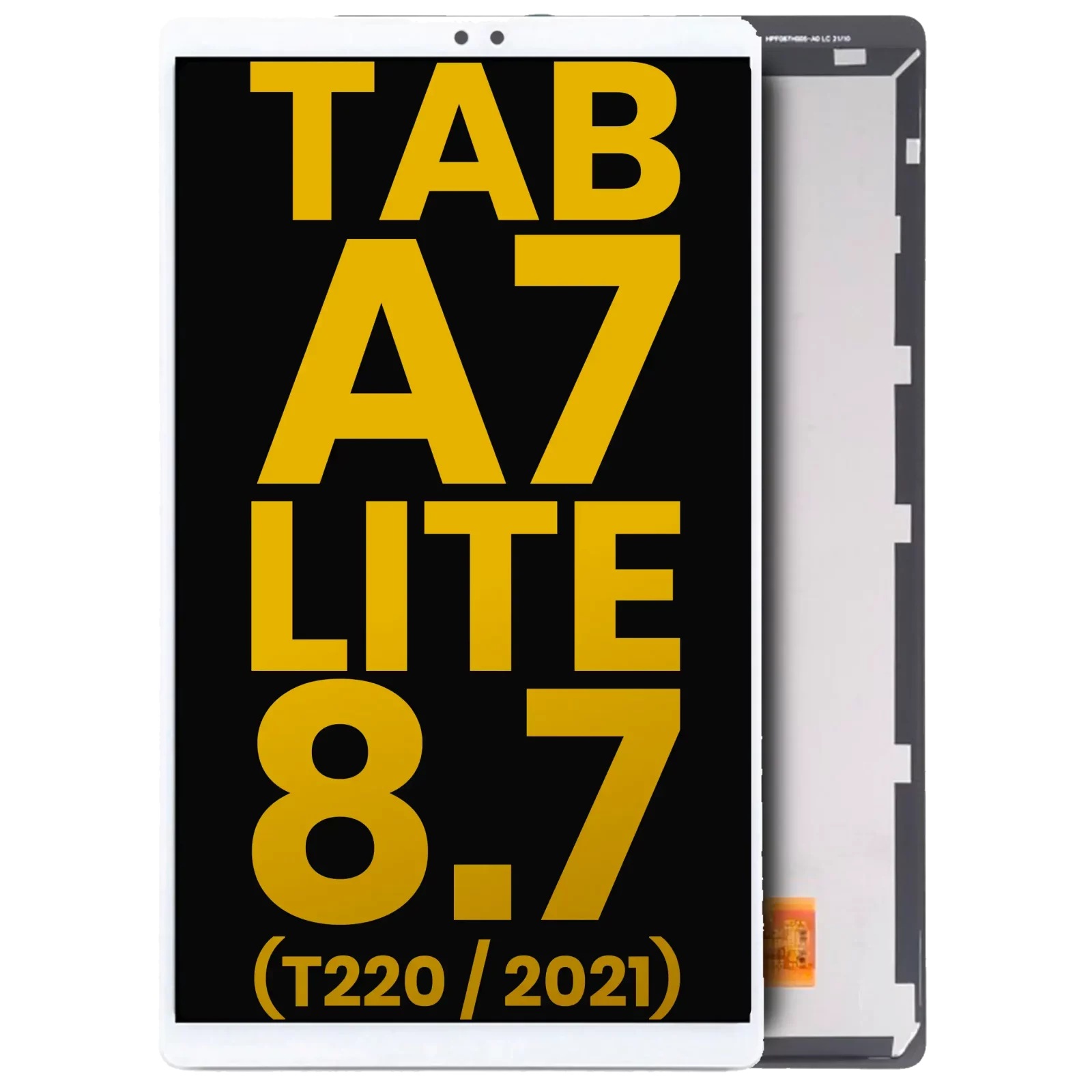 LCD Assembly Without Frame For Samsung Galaxy Tab A7 Lite 8.7" (2021) (T220) (WiFi Version) (Refurbished) (White)