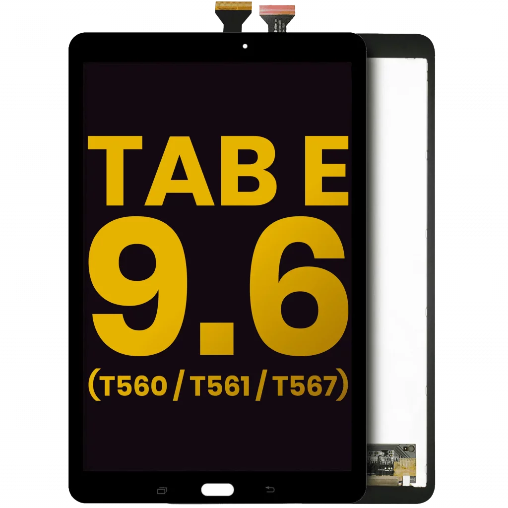 LCD Assembly Without Frame For Samsung Galaxy Tab E 9.6" (T560 / T561 / T567) (2015) (Refurbished) (Black)