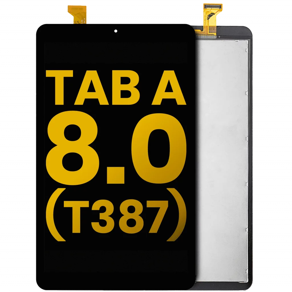 LCD Assembly Without Frame For Samsung Galaxy Tab A 8.0" (T387) (2018) (Refurbished) (Black)