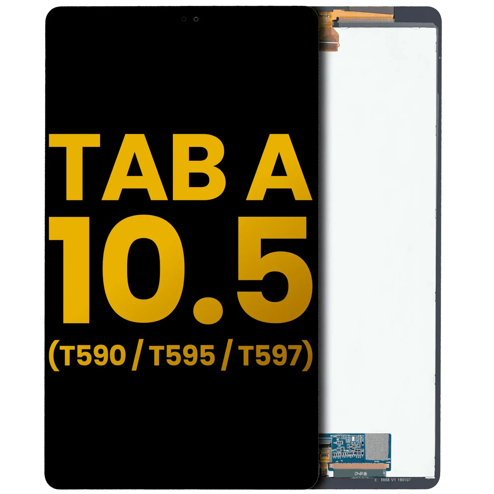 LCD Assembly Without Frame For Samsung Galaxy Tab A 10.5" (T590 / T595 / T597) (2018) (Refurbished) (Black)