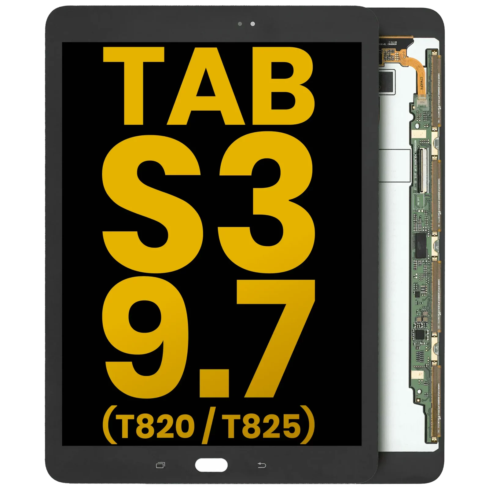 LCD Assembly For Samsung Galaxy Tab S3 9.7" (T820 / T825) (2017) (Refurbished) (Black)