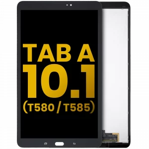 LCD Assembly Without Frame For Samsung Tab A (10.1" / 2016) (T580 / T585) (Refurbished) (Black)