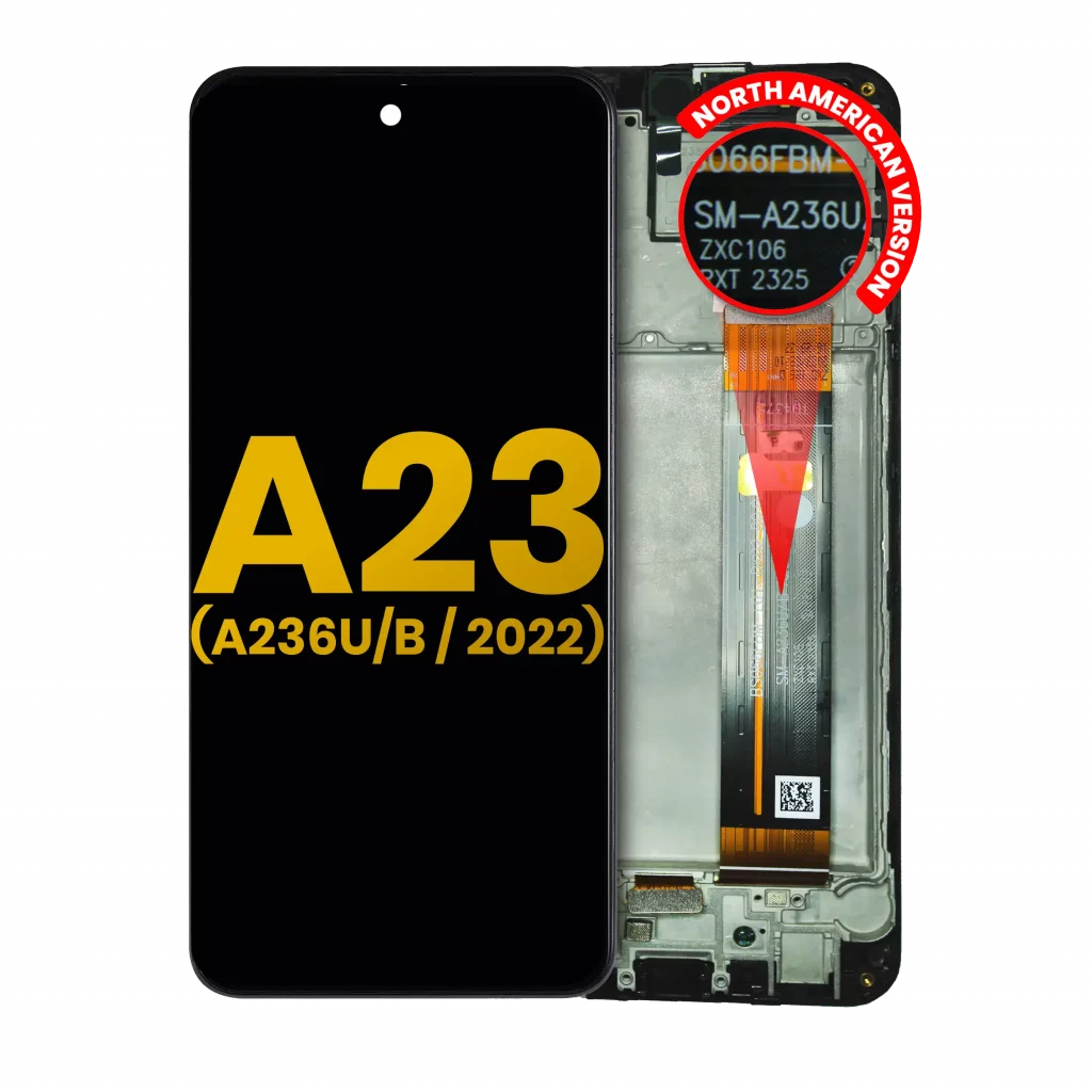 LCD Assembly With Frame For Samsung Galaxy A23 5G (A236U/B / 2022) (North American U/B Version) (Refurbished) (All Colors)