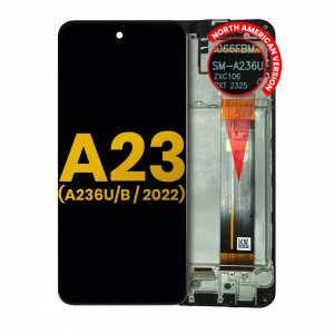 LCD Assembly With Frame For Samsung Galaxy A23 5G (A236U/B / 2022) (North American U/B Version) (Refurbished) (All Colors)