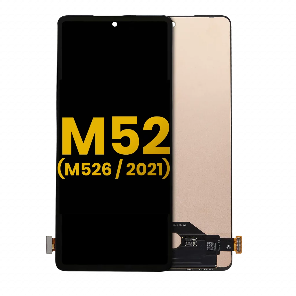 OLED Assembly Without Frame For Samsung Galaxy M52 5G (M526 / 2021) (Refurbished) (All Colors)