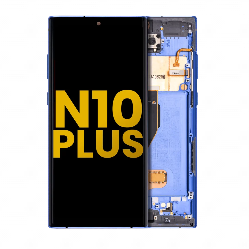 OLED Assembly With Frame For Samsung Galaxy Note 10 Plus / 5G (Refurbished) (Blue)