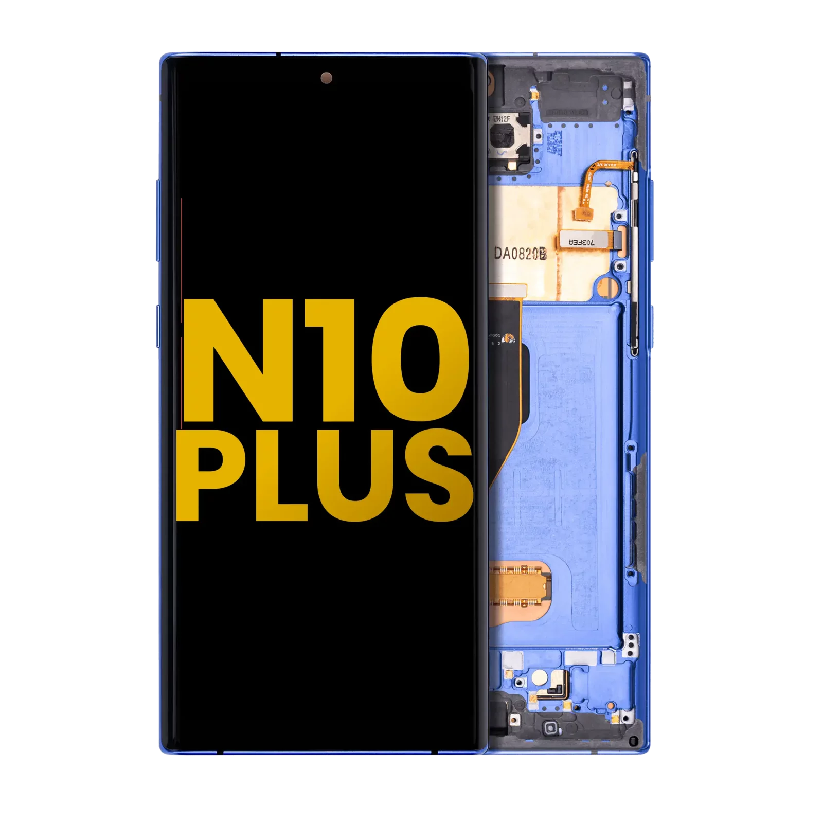 OLED Assembly With Frame For Samsung Galaxy Note 10 Plus / 5G (Refurbished) (Blue)