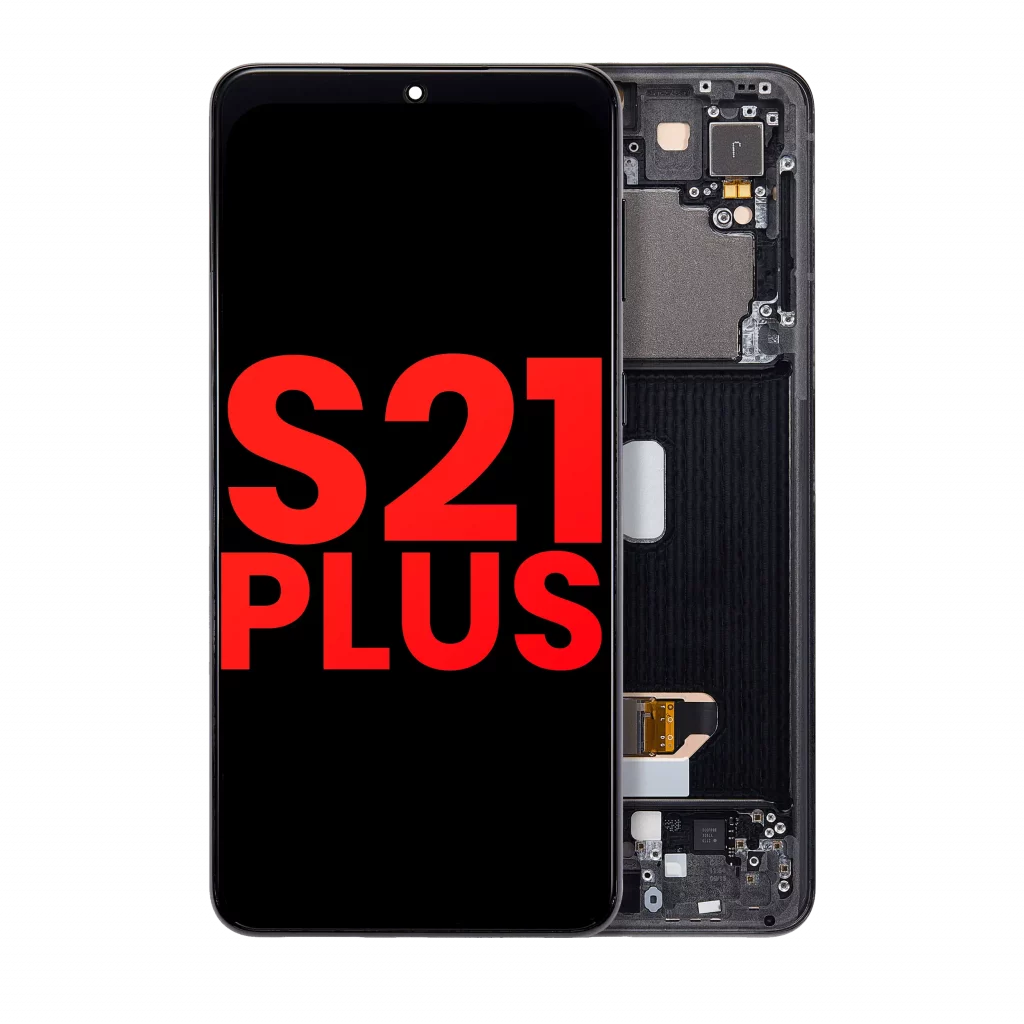 OLED Assembly With Frame For Samsung Galaxy S21 Plus 5G (Aftermarket Plus) (Phantom Black)