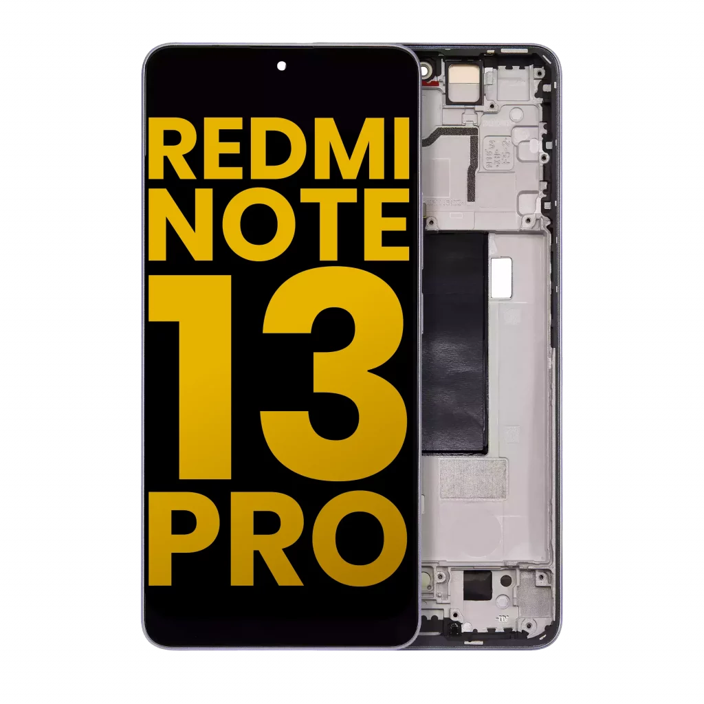 OLED Assembly With Frame For Xiaomi Redmi Note 13 Pro 5G (Refurbished) (Violet)