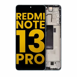 OLED Assembly With Frame For Xiaomi Redmi Note 13 Pro 5G (Refurbished) (Blue)