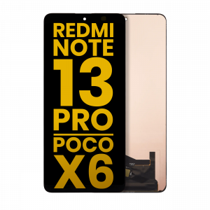 OLED Assembly Without Frame For Xiaomi Redmi Note 13 Pro 5G / Xiaomi Poco X6 5G (Refurbished) (All Colors)
