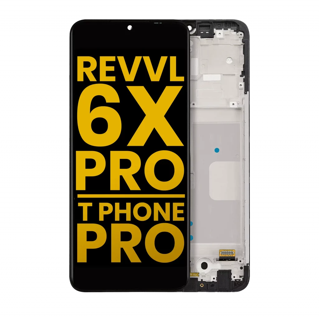 LCD Assembly With Frame For T-Mobile Revvl 6X Pro 5G / T Phone Pro (Refurbished) (All Colors)