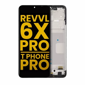 LCD Assembly With Frame For T-Mobile Revvl 6X Pro 5G / T Phone Pro (Refurbished) (All Colors)
