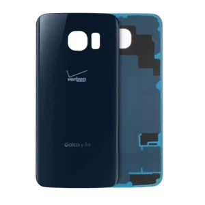 Back Cover Glass For Samsung Galaxy S6 (Service Pack) (Black Sapphire)