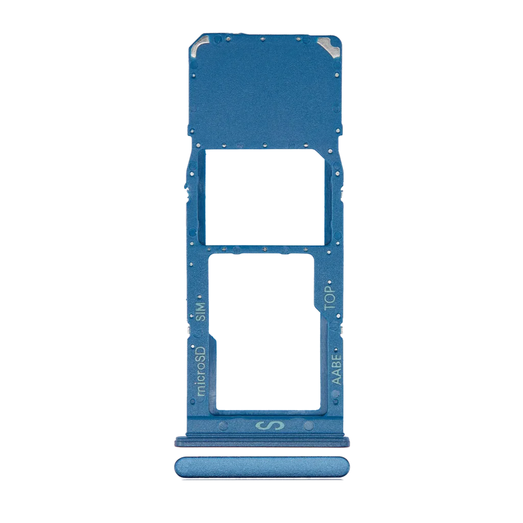 Single Sim Card Tray For Samsung Galaxy A12 (A125 / 2020) (Blue)