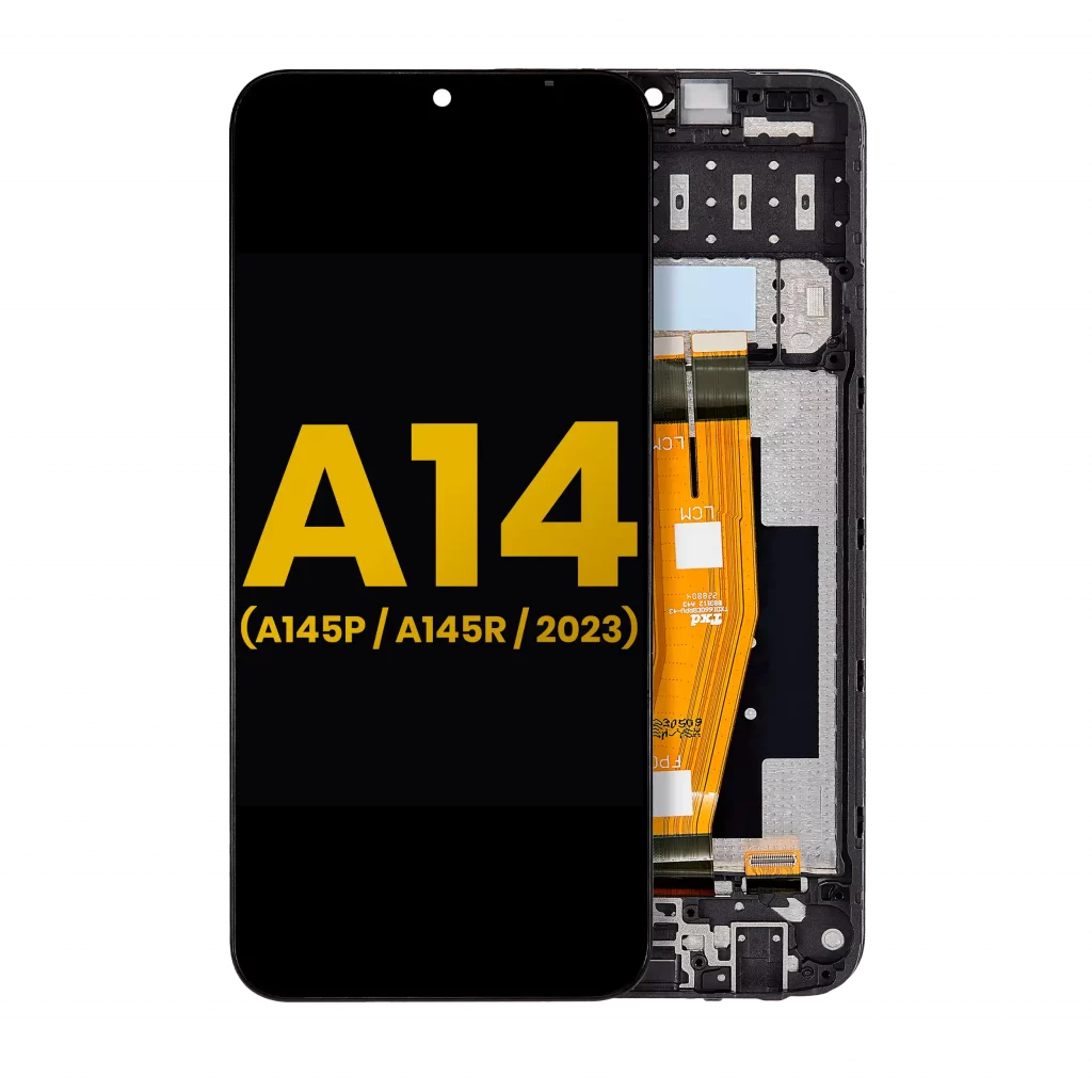 LCD Assembly With Frame For Samsung Galaxy A14 4G (A145P / A145R / 2023) (Refurbished) (All Colors)