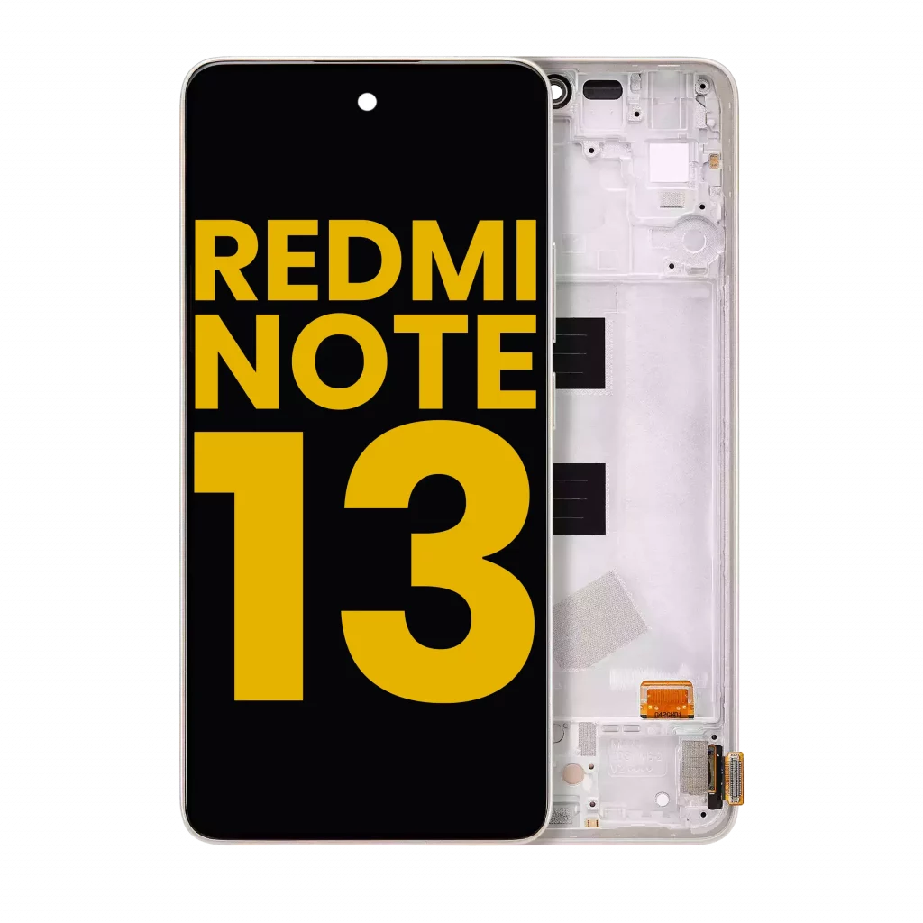 OLED Assembly With Frame For Xiaomi Redmi Note 13 4G (Refurbished) (Ocean Sunset)