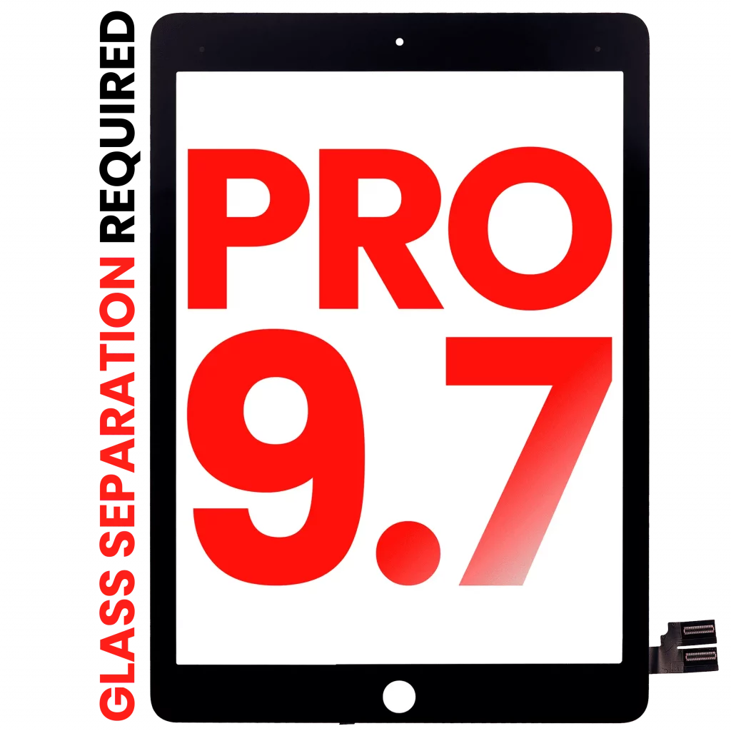 Digitizer For iPad Pro 9.7" (OCA Pre-Installed & Glass Separation Required) (Aftermarket Plus) (Black)