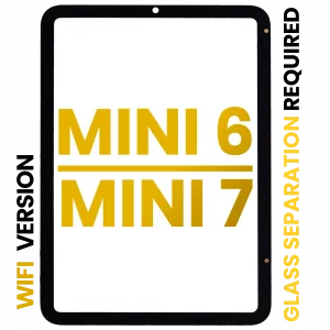 Digitizer For iPad Mini 6 (2021) / Mini 7 (2024) (WiFi Only) (Glass Separation Required) (Premium) (All Colors)