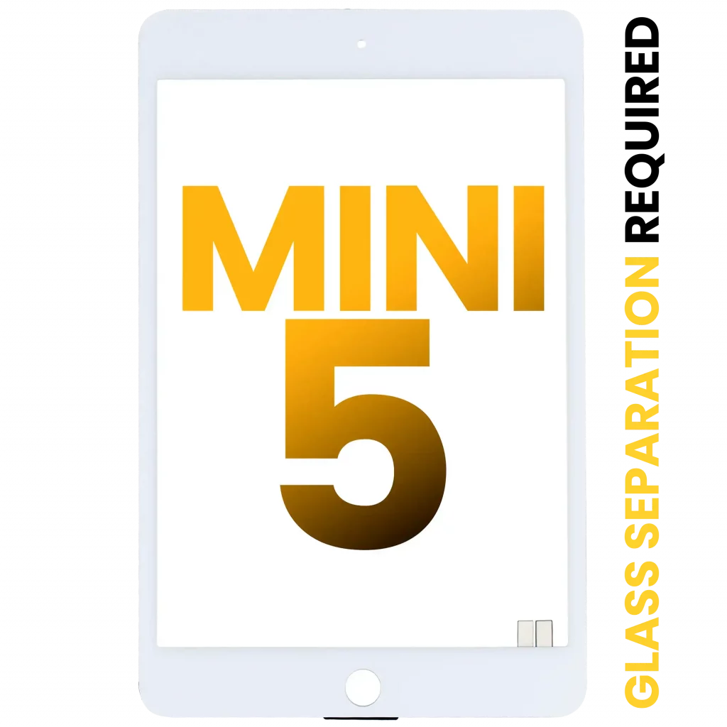 Digitizer For iPad Mini 5 (OCA Pre-Installed & Glass Separation Required) (Premium) (White)