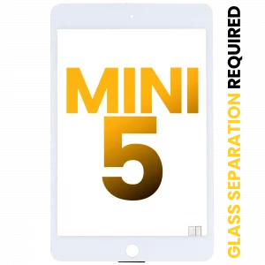 Digitizer For iPad Mini 5 (Glass Separation Required) (Premium) (White)